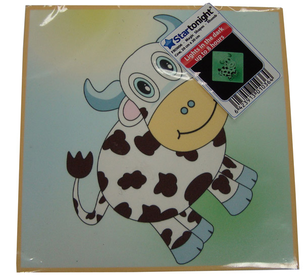 Startonight dečija magična slika koja svetli u mraku kravica FRO006