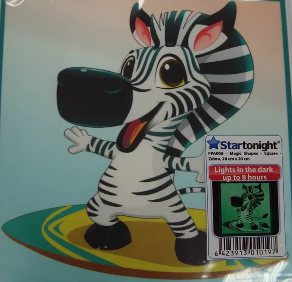 Startonight dečija magična slika koja svetli u mraku Zebra FPA006