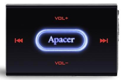 Apacer AU120 - mp3 player - 4 GB
