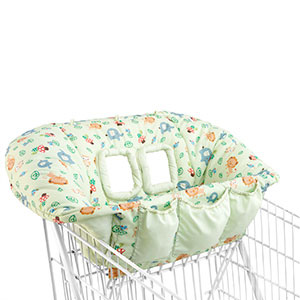 Bright Starts Navlaka za bebi stolice i šoping kolica Slonovi i lavovi