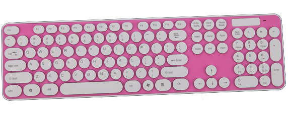 Tastatura R8 KB1826 roze