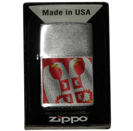 Zippo upaljač sa grbom Srbije 200-026063 4925