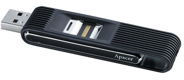 Apacer AH620 - USB flash memorija 4 GB zaštita otiskom prsta