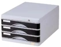 Police za dokumentaciju sa fiokama 3 fioke sa zaključavanjem 05PD72B