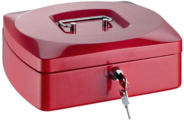 Kasa za novac Alco Premium 255 x 200 x 90 mm crvena 8420-12