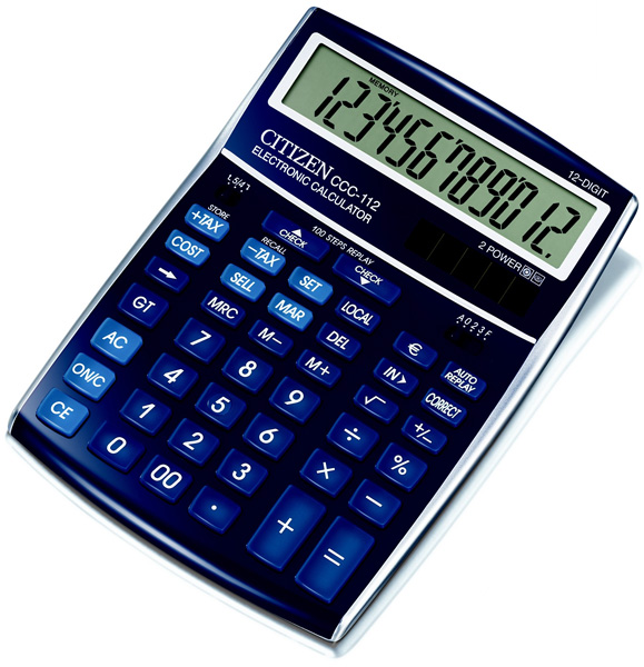 Stoni poslovni kalkulator Citizen CCC 112 12 cifara 05DGC112E