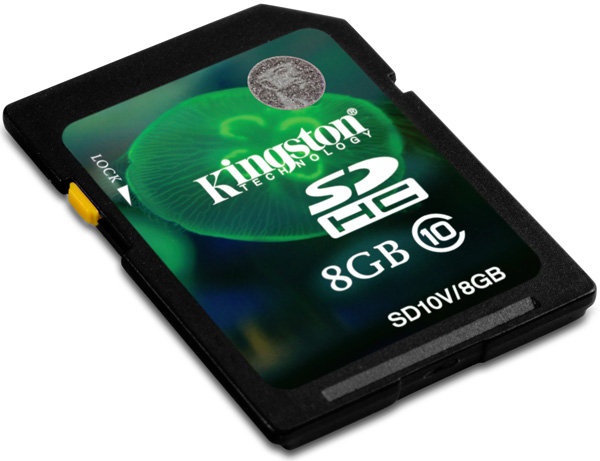 SDHC memorijska kartica Kingston 8 GB SD10V/8GB