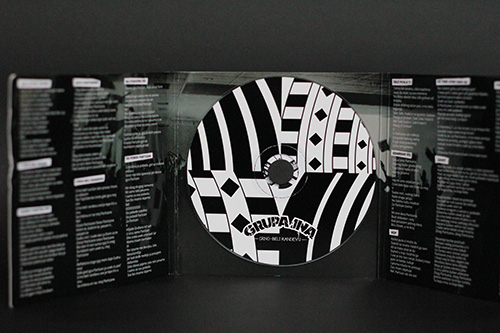 Grupa JNA crno beli randevu disk sa pesmama