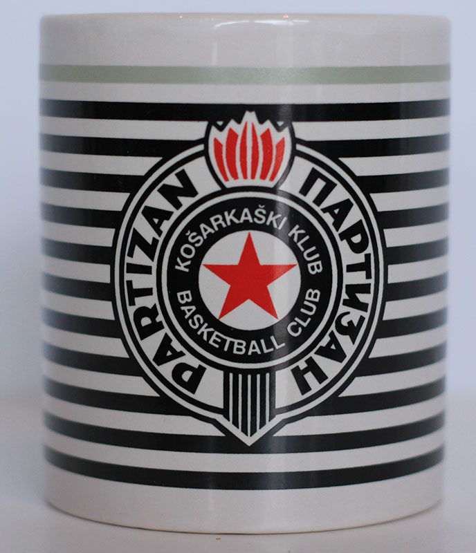 KK Partizan keramička šolja