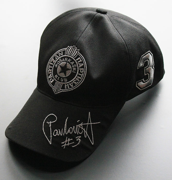 Saša Pavlović KK Partizan kačket