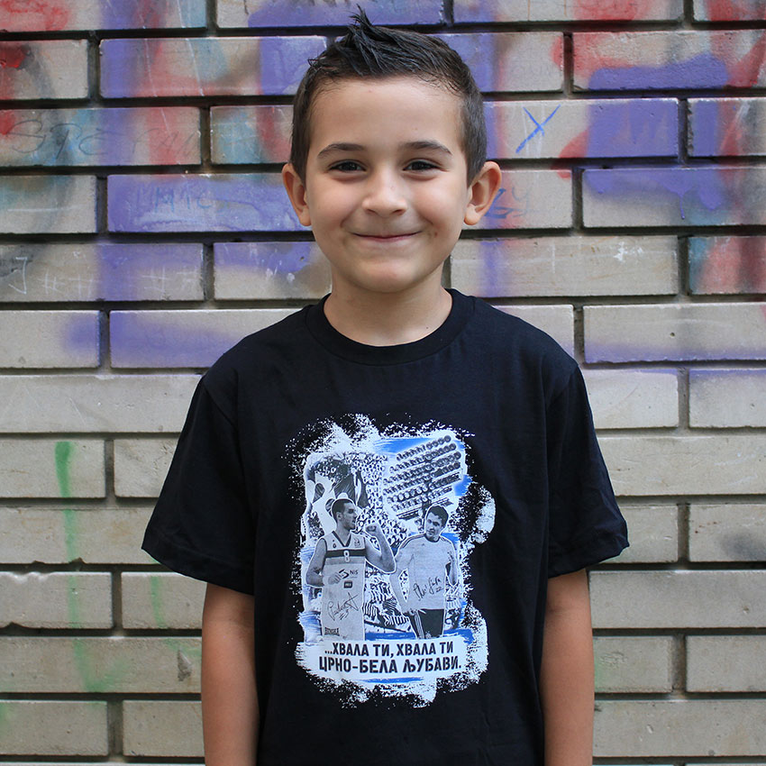 Hvala Ti, Hvala Ti, Crno Bela Ljubavi - Dečija Majica 10