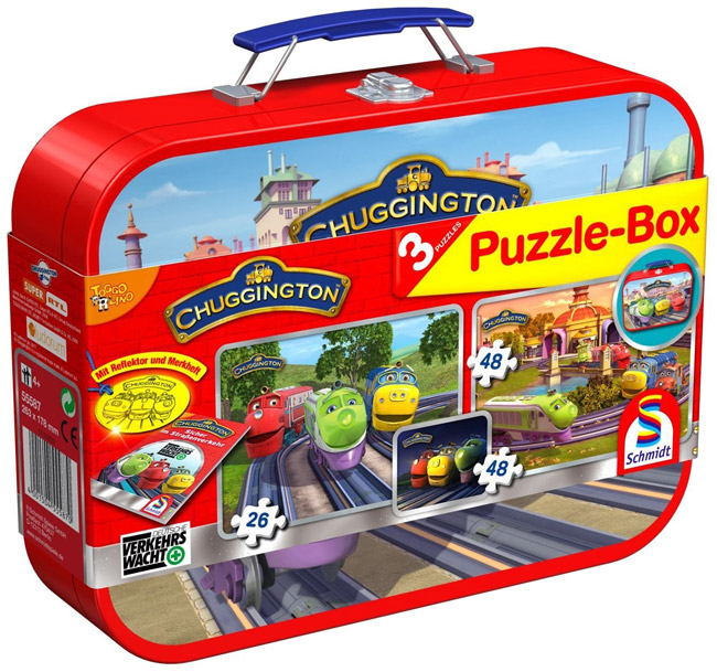 Chuggington puzzle u koferu 3u1 29899