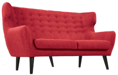 Trosed Serti XL Crveni Štof