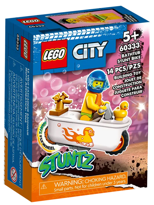 LEGO® City Kocke Stuntz Akrobatski motor kada 60333