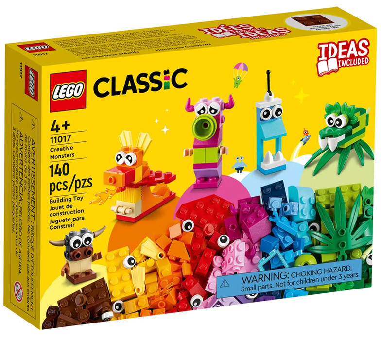 LEGO® Classic Kocke Kreativna čudovišta 11017