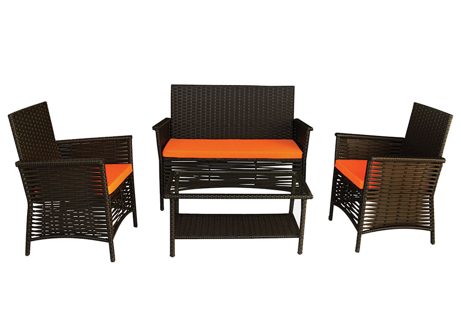 Garnitura Za Sedenje Od PE Ratana Trapani