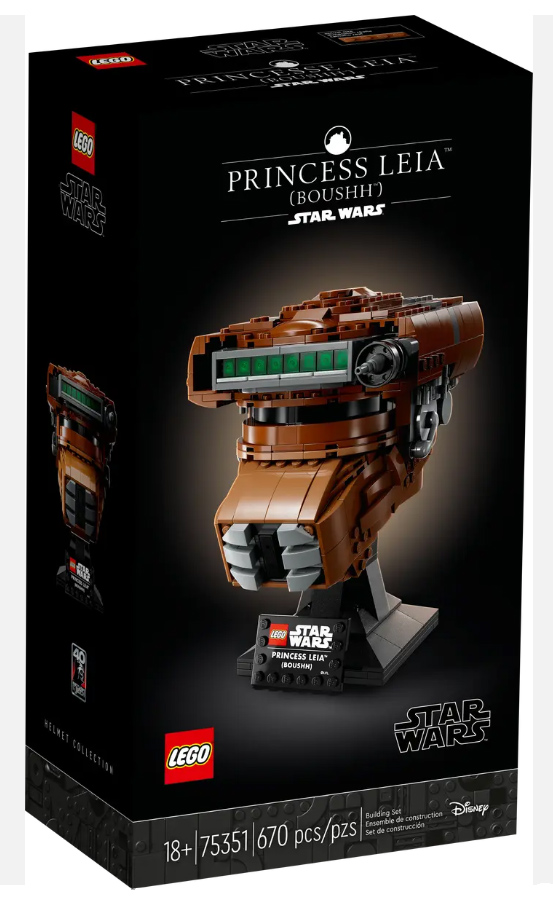 LEGO® Star Wars™ Kocke Kaciga princeze Leje (Boushh™) 75351