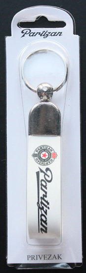 KK Partizan Silikonski Privezak Za Ključeve