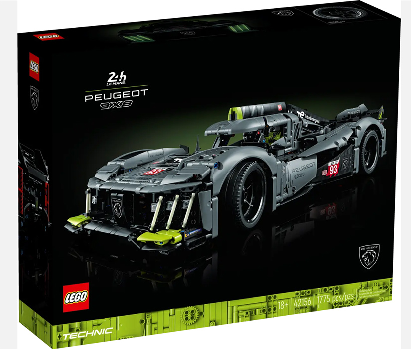 LEGO® Technic™ Kocke Hiper automobil PEUGEOT 9X8 24H Le Mans Hybrid Hypercar 42156