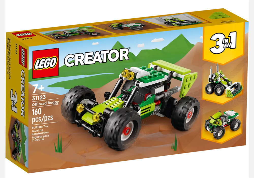 LEGO® Creator Kocke 3u1 Terenski bagi 31123