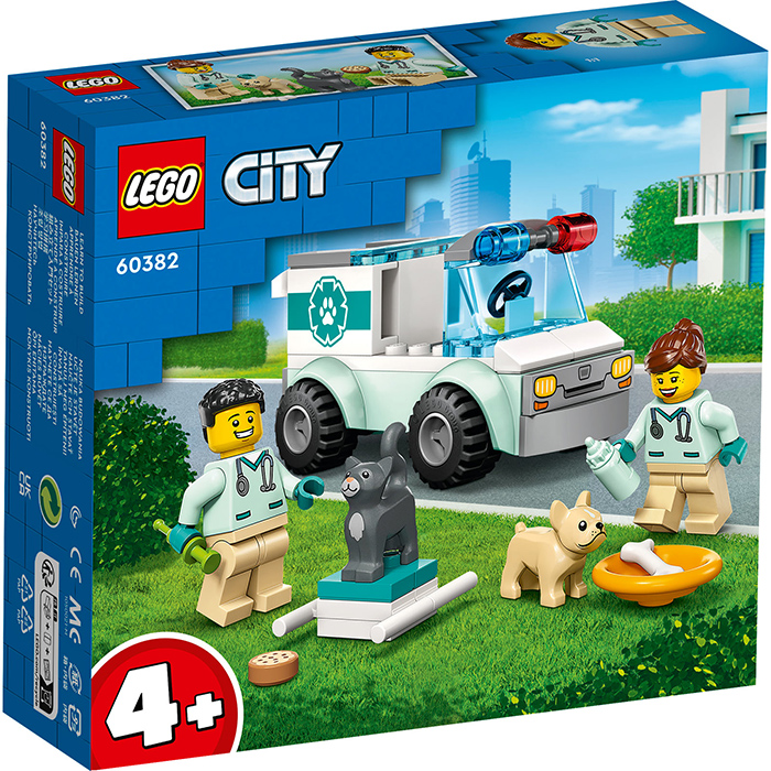LEGO® City Kocke Veterinarski kombi 60382