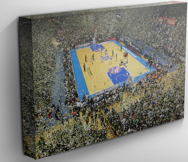 KK Partizan Fotografija Koreografija Kanvas 40x30 cm 