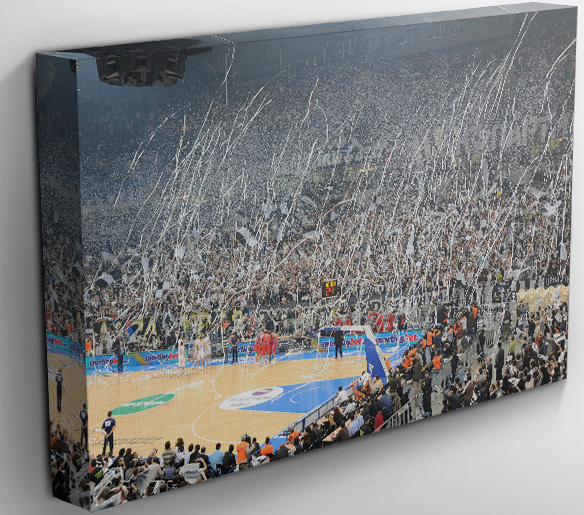 KK Partizan Fotografija Arena Kanvas 40x30 cm 