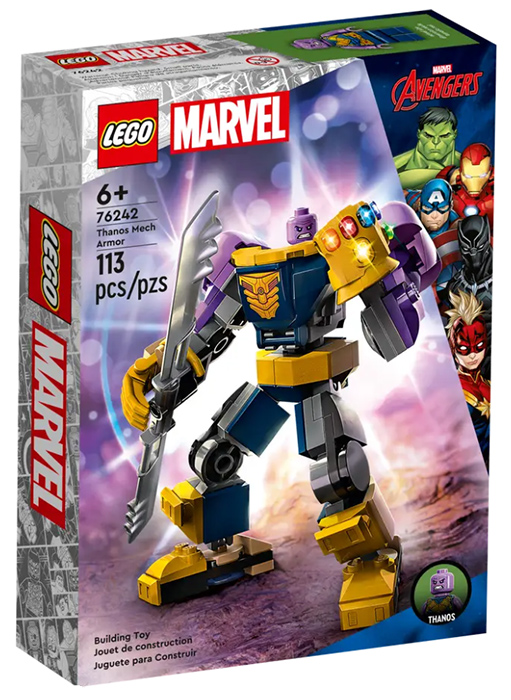 LEGO® Kocke Marvel Tanosov Mek oklop 76242