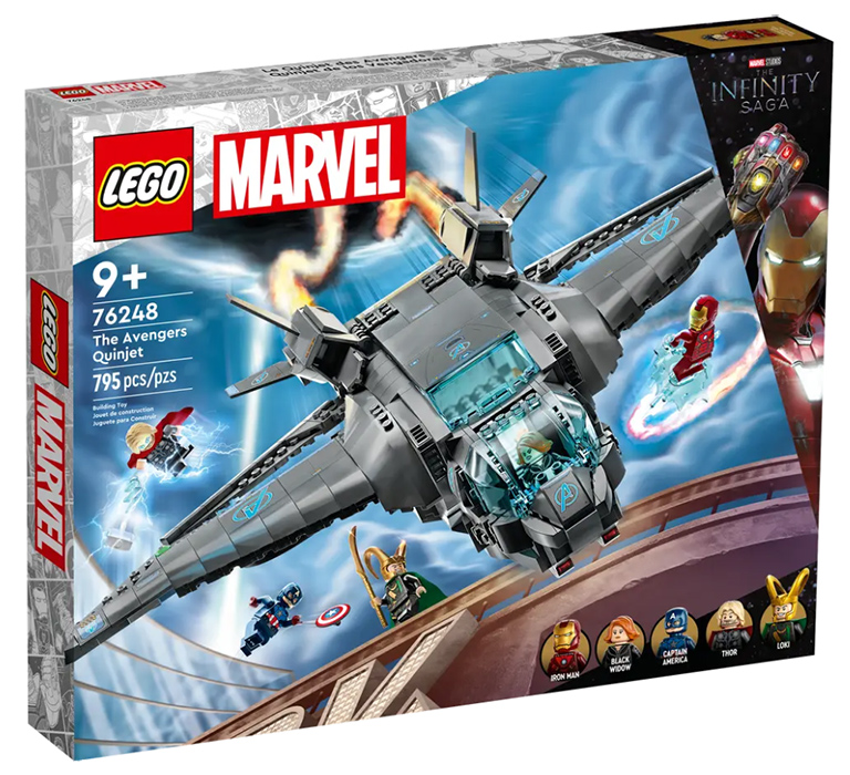 LEGO® Kocke Marvel Avengers Quinjet 76248