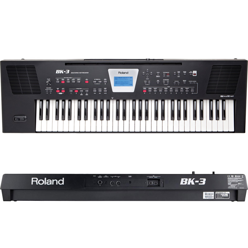 Roland BK-3 BK Aranžerska klavijatura crne boje 706791