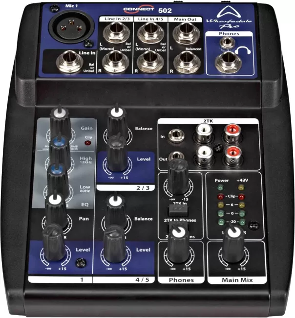 Mikro mikser Wharfedale Connect-502 USB 5841