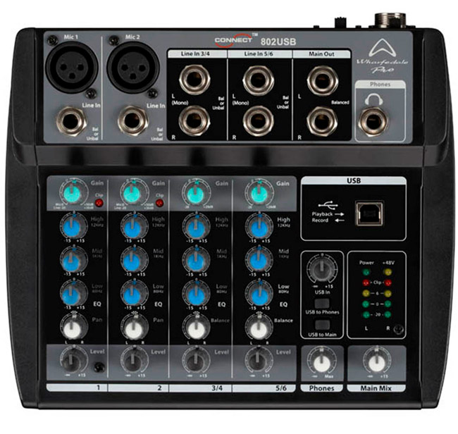 Mikro mikser Wharfedale Connect-802 USB 5846 - Image 1