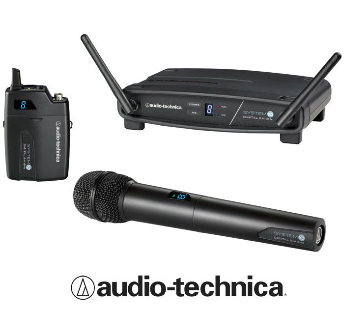 Audio-Technica ATW-1102 vokalni digitalni bežični set sa dinamičkim mikrofonom