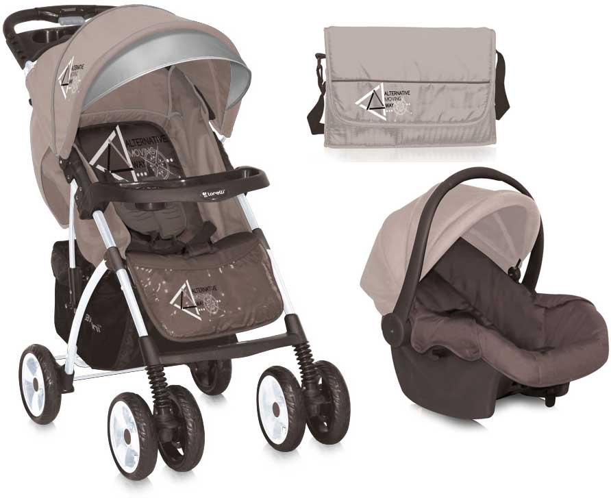 Bertoni Lorelli 2u1 Dečja Kolica Rio Beige Alternative 10020641544