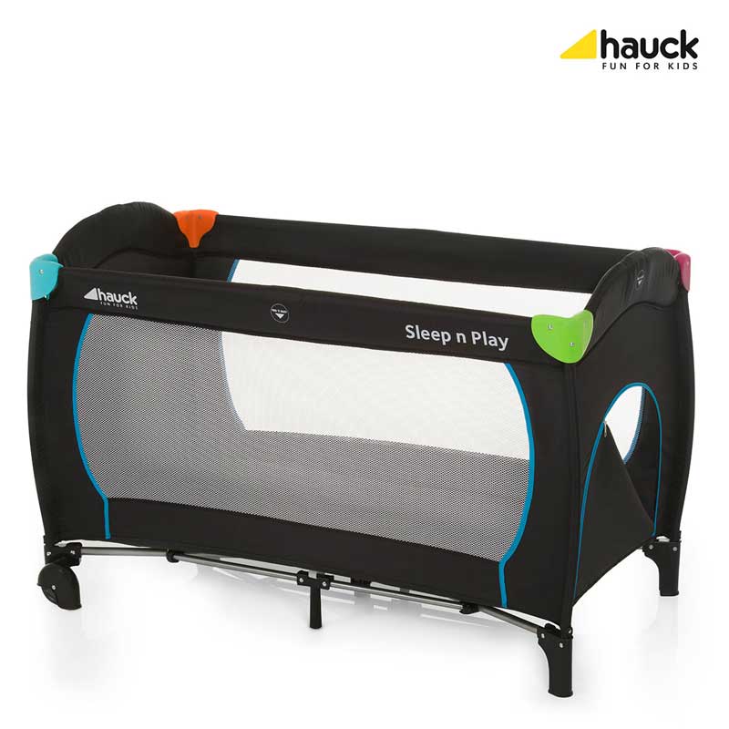 Hauck Prenosivi krevetac Sleep-n-Play Go Plus Multi Black 5170145