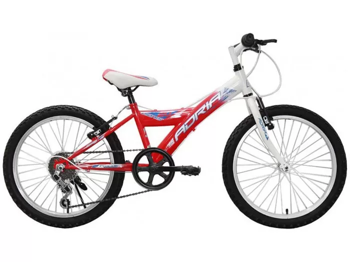 Dečiji bicikl Adria Adonis 20/6HT belo crvena 914165-11