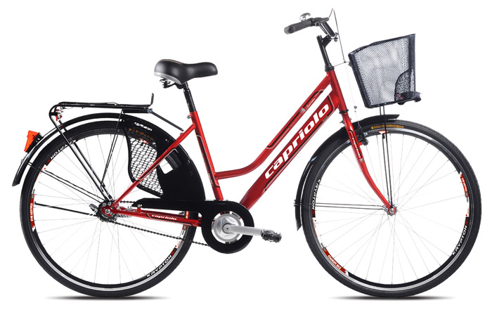 Bicikl Capriolo Amsterdam Lady 28HT crveno crna 914280-18