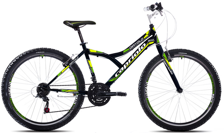 Bicikl Capriolo Diavolo 600 26/18HT crno zelena 914315-19