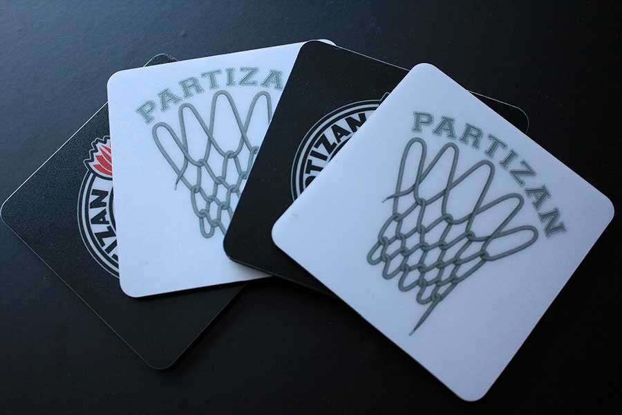 KK Partizan Podmetači Za Čaše