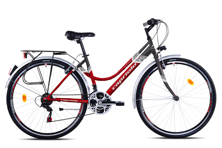 Bicikl Capriolo Sunrise Tour Lady 28/18HT crveno-grafit 915590-19