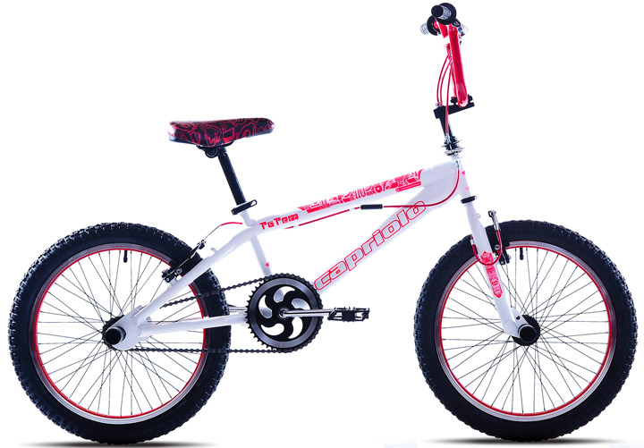 Bicikl Capriolo Totem BMX 20HT belo crvena 913150-20