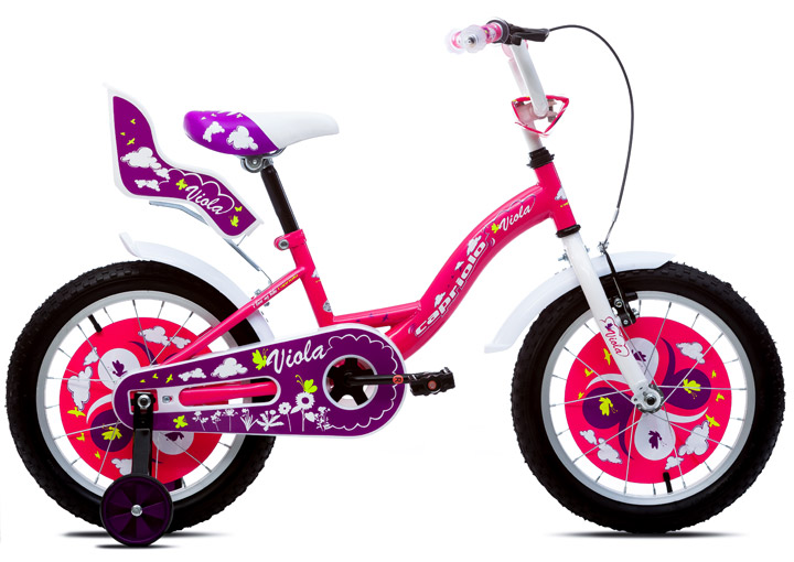Dečiji bicikl Capriolo Viola 16HT belo pink 914108-16