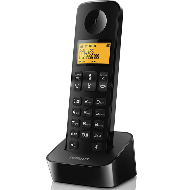 Bežični fiksni telefon Philips D2101B/53