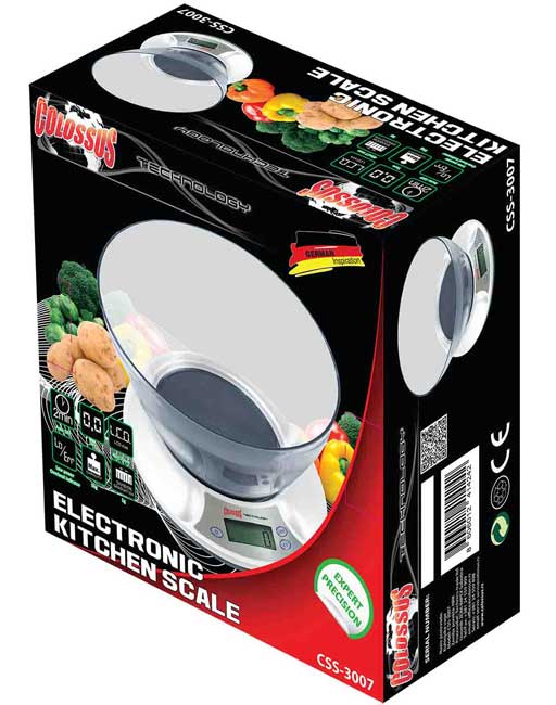 Digitalna kuhinjska vaga CSS-3007