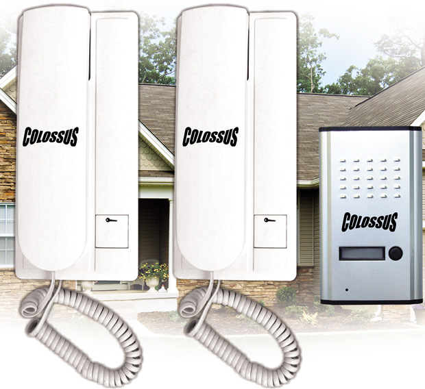 Zvono sa duplim interfonom i daljinskim otključavanjem CSS-173