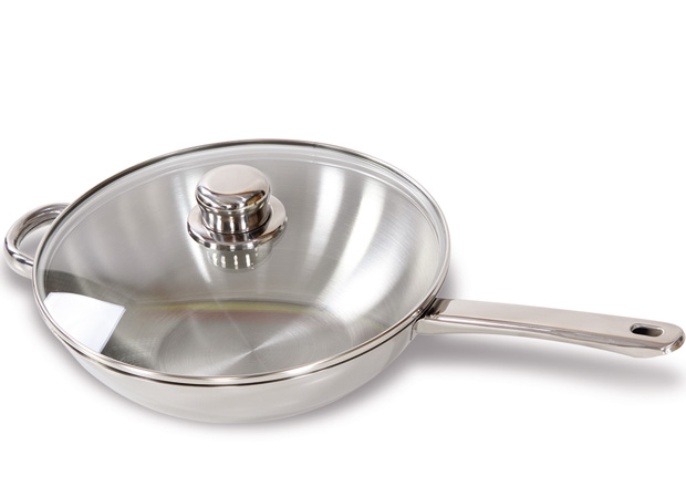 Wok sa staklenim poklopcem CL-119