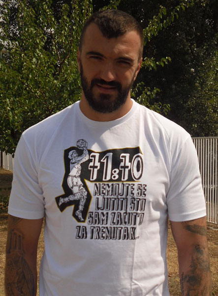 Majica Nemojte se ljutiti što sam zaćutao na trenutak L