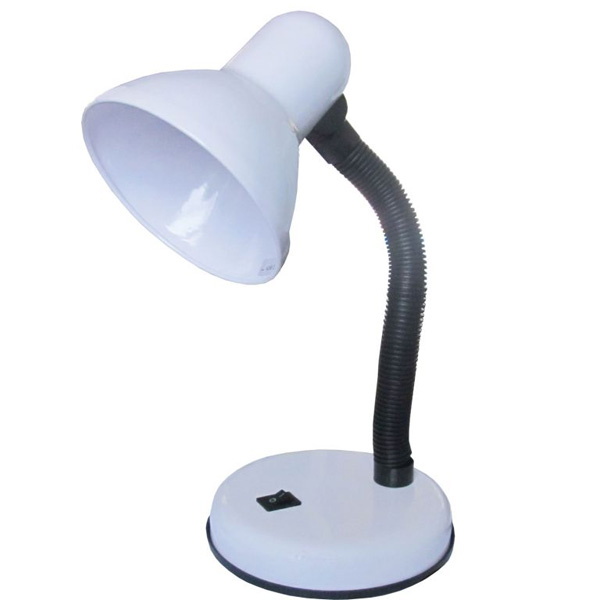 Stona lampa E27 EL7912 bela