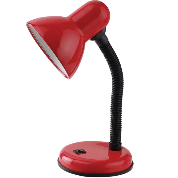 Stona lampa E27 EL7912 crvena