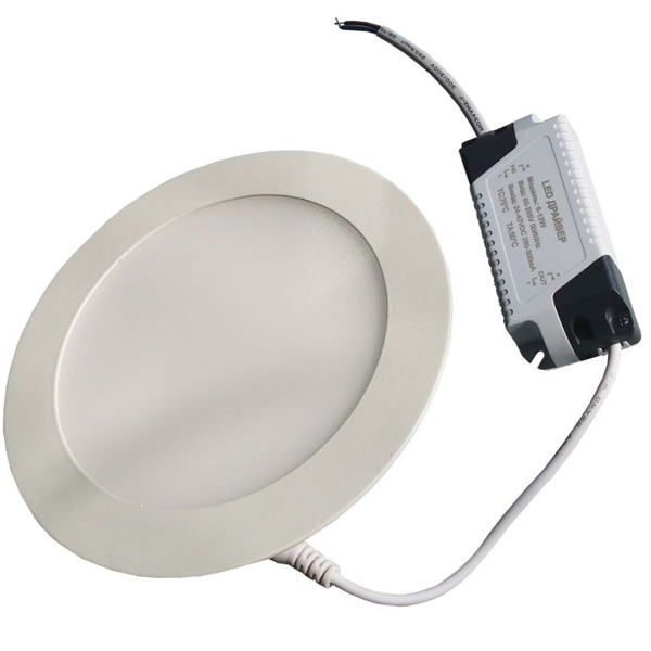 Ugradni LED panel okrugli 12W 4200K beli ELS0089